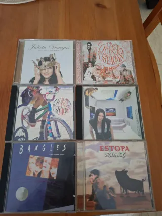 Lote 6 CDs Música Variada