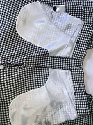 Pantalón holgado recto,L