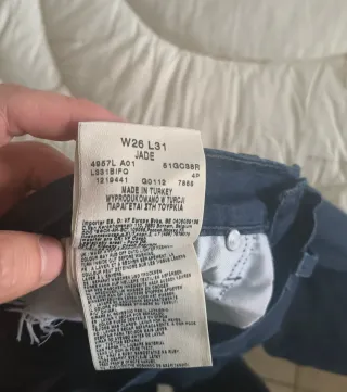 Jeans skinny Lee neri W26 L31