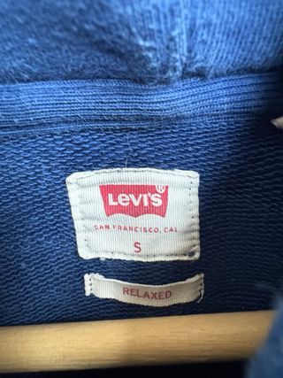 Sudadera Levi's con capucha azul Talla S