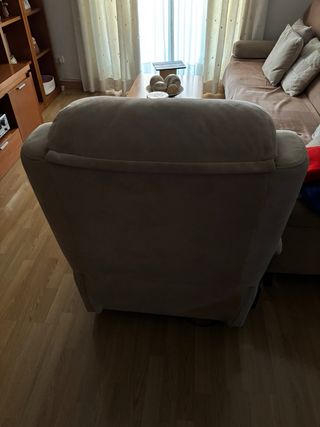 Sillón Relax Eléctrico Individual Beige