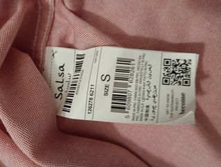 Camisa Salsa Rosa Tamanho S