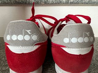 Scarpe uomo Diadora Simple Run - Rosso Taglia 45