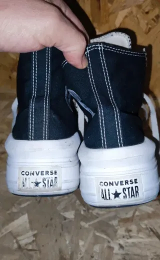 Scarpe Converse All Star Platform Nere