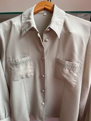 Chaqueta TANG HUA Azul Talla XL