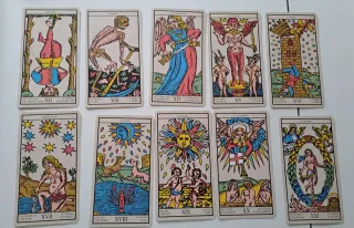 Tarot Arcanos Mayores de Marsella
