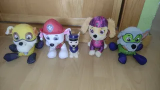 Lote Peluches Paw Patrol