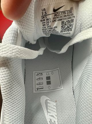 Nike Ebernon Low Donna Bianco