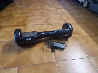 Patinete hoverboard Infantil SK8 Negro