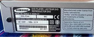Reproductor DVD Samsung