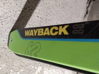 Esquís K2 Wayback 181cm de 88 de patín