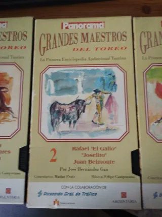 Colección VHS Grandes Maestros del Toreo
