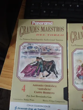 Colección VHS Grandes Maestros del Toreo