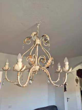 Lampadari shabby chic