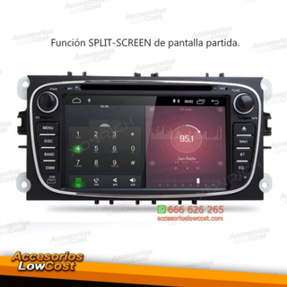 NAVEGADOR MULTIMEDIA ANDROID 11 GPS DVD 2 DIN HD
