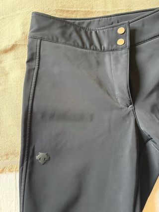 Pantalón de esquí elástico Descente negro