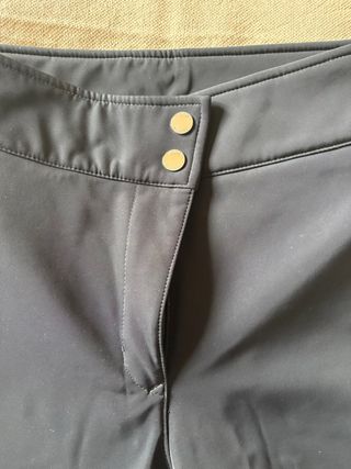 Pantalón de esquí elástico Descente negro