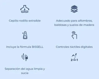 Aspiradora Fregona Bissell Crosswave