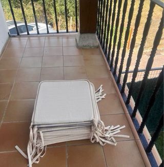 Cojín silla beige (Pack 10)