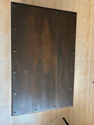 Mesa de salón madera maciza