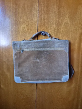 Maletín piel Orsetto beige