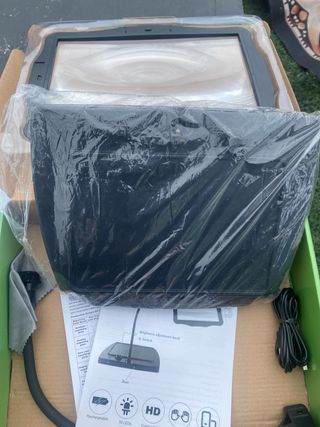 Lámpara LED de escritorio con lupa (Marc. referref