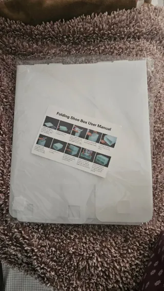 4 Cajas Almacenamiento Plástico 33x22cm