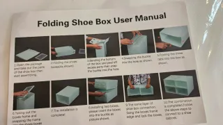 4 Cajas Almacenamiento Plástico 33x22cm