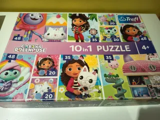 Puzzle 10 en 1 La Casa de Gaby