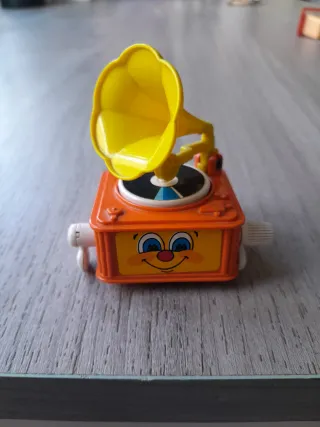 Gramófono Feber Naranja Juguete Vintage