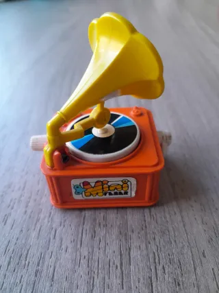 Gramófono Feber Naranja Juguete Vintage