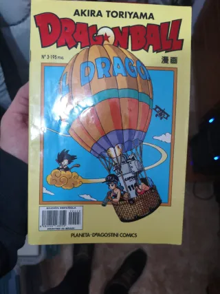 Comic Dragón Ball serie amarilla