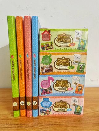 Animal Crossing Amiibo + 4 Álbumes Sellados