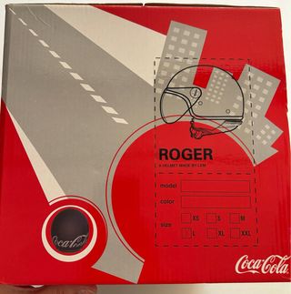 Casco Moto Coca-Cola