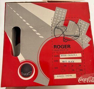 Casco Moto Coca-Cola