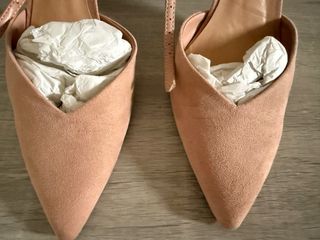 Zapatos Stradivarius Tacón Rosa Talla 39