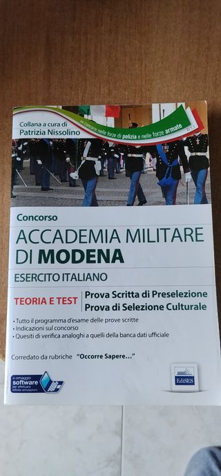 Libri preparazione concorso Accademia militare