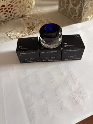 3 Kiko Milano Lasting Eyebrow Gel