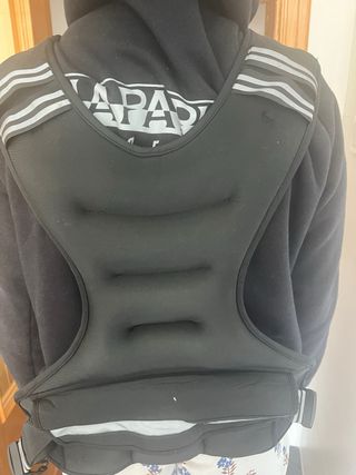 Chaleco de pesas ajustable