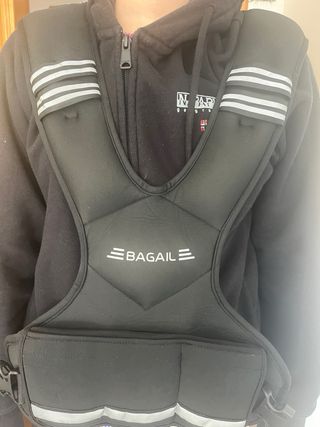 Chaleco de pesas ajustable