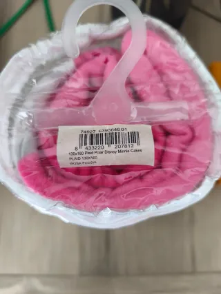 Plaid Disney Minnie 110x140cm