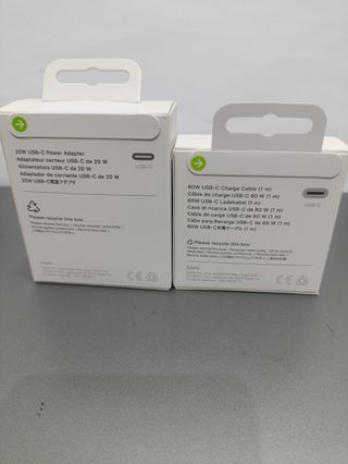 Cargador iPhone Apple y Cable USB-C 60W