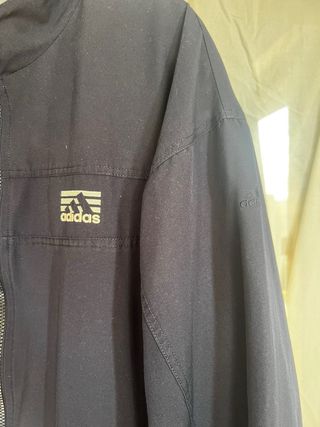 Chaqueta Adidas Azul y Gris