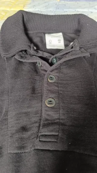 Jersey Sudadera Hombre Negro Talla L