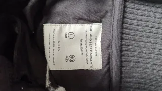 Jersey Sudadera Hombre Negro Talla L