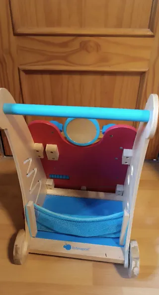 Andador, Caminador de Madera Bebé Juguete