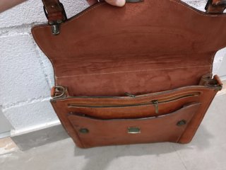 Maletín de cuero vintage