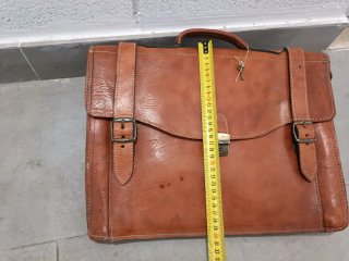 Maletín de cuero vintage