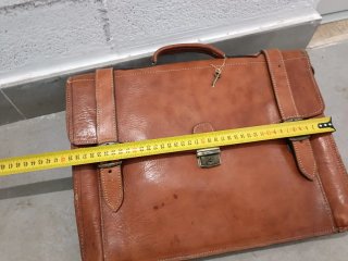 Maletín de cuero vintage