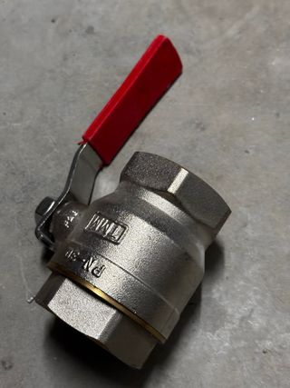 Válvula de bola TMM PN-30 o válvula de esfera.
